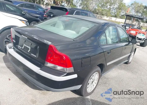 2004 Volvo S60 2.4 из США, поврежденный, VIN YV1RS61TX42407521